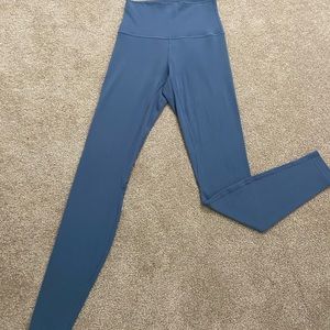 Lululemon Align Leggings 28 inch inseam, blue/purple. Open to offers.